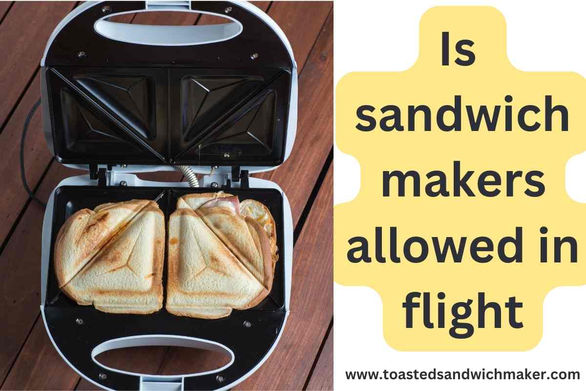 sandwich maker allowed in flight